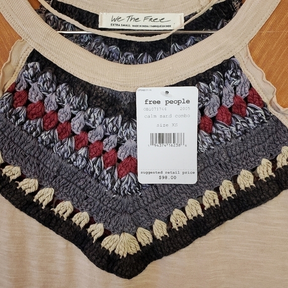 FREE People Spring Bound Long Sleeve Shirt sz. XS - Picture 7 of 11